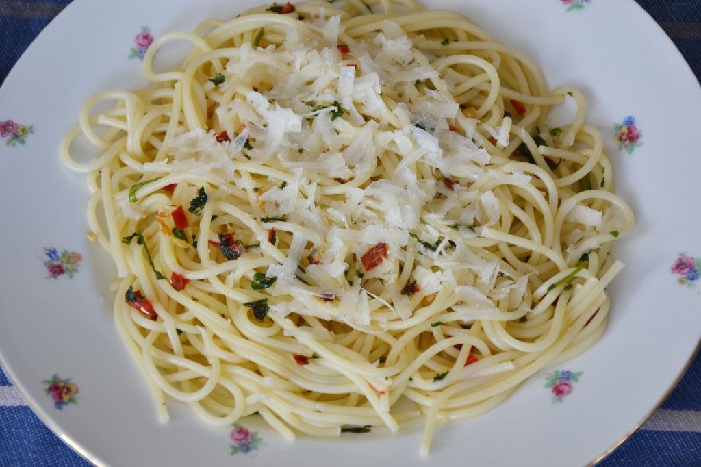 Spaghetti aglio e olio
