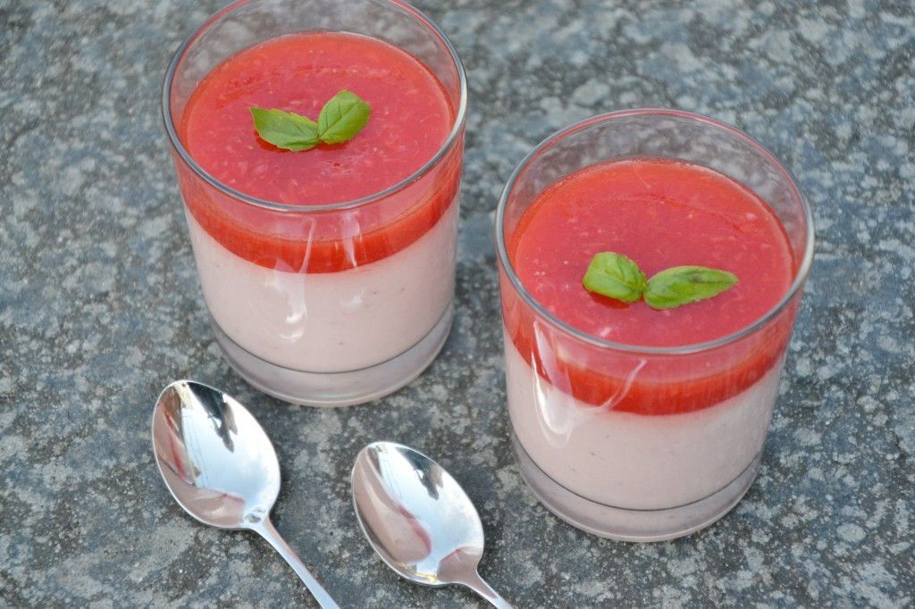 Aardbeien Verrine