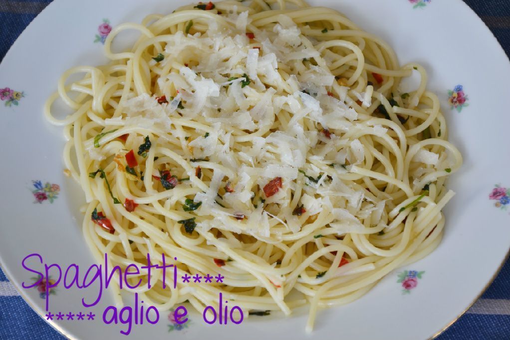 Spaghetti aglio e olio