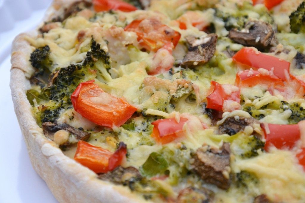 Hartige taart: Broccoli & Kip