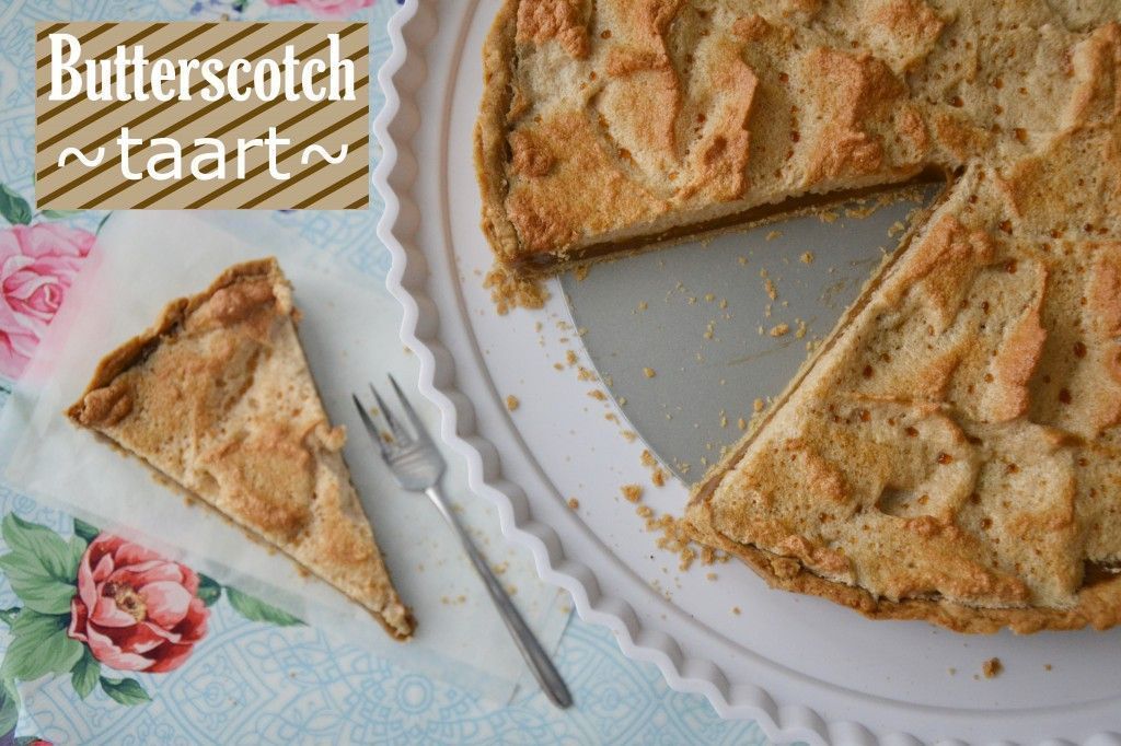 Butterscotch taart