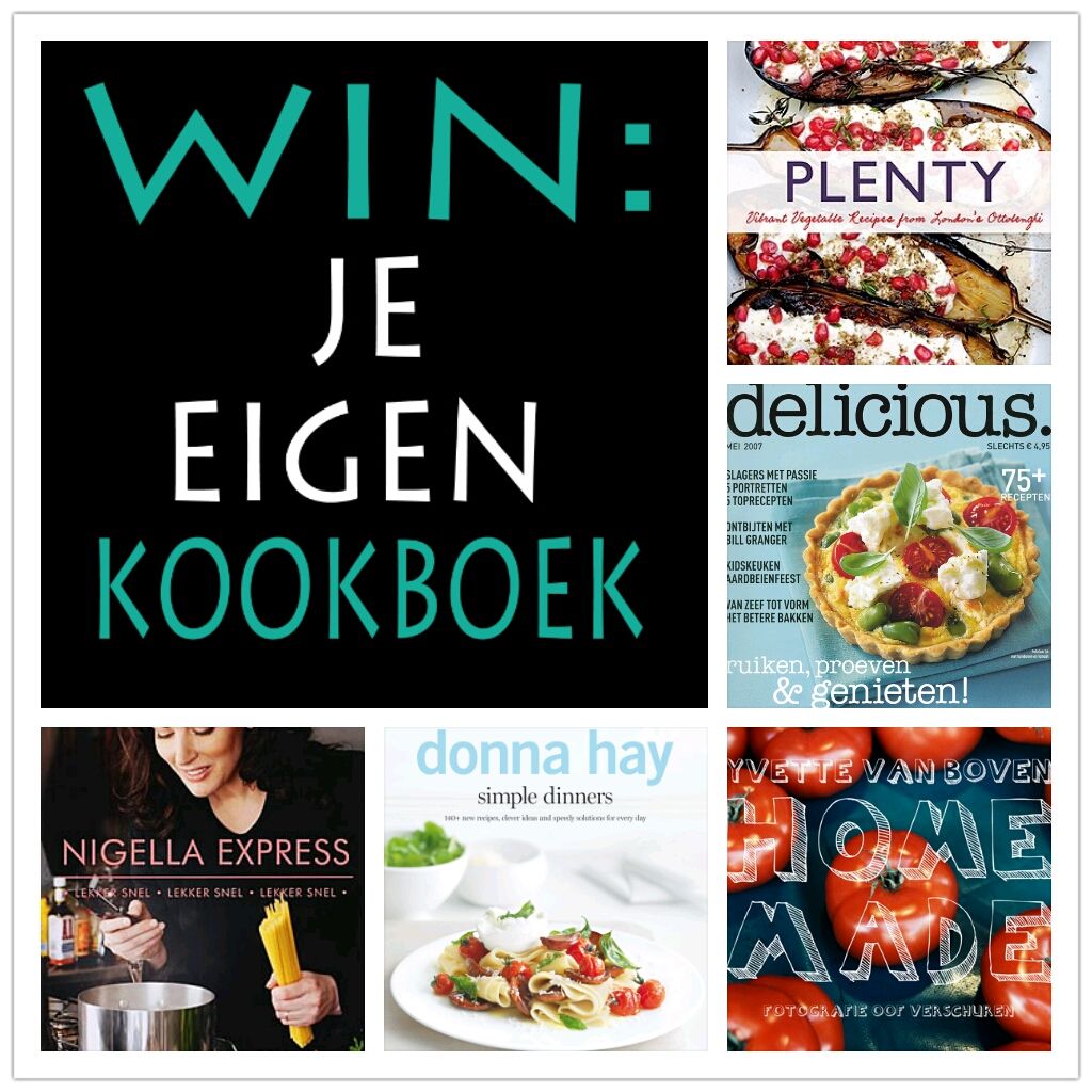 Win je eigen kookboek