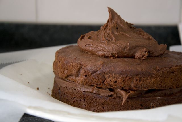 Ouderwetse Chocoladetaart