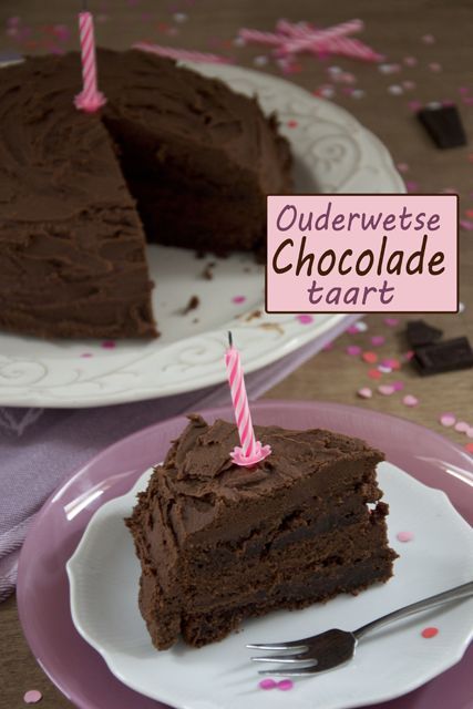 Ouderwetse Chocoladetaart