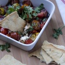 Tomatendip met feta