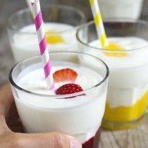 Yoghurtdrank met fruit 01