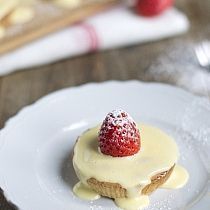 Taartje aardbei en witte chocolade 03