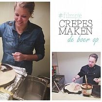 Crepes collage
