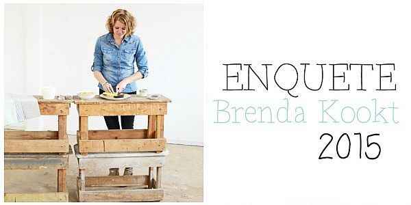 Enquete Brenda Kookt 2015