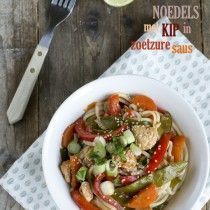 Noedels met kip en zoetzure saus txt
