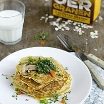 Omelet met granen