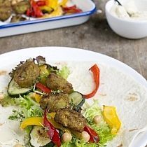 Wrap falafel