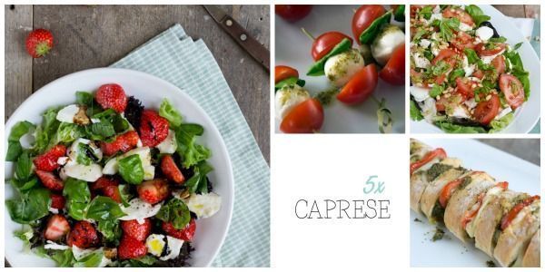 5x caprese Collage