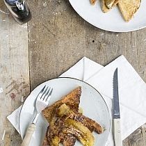 Zoete wentelteefjes met banaan
