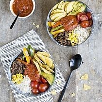 Taco bowl met gehakt