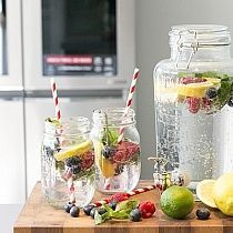 Mocktail met vers fruit
