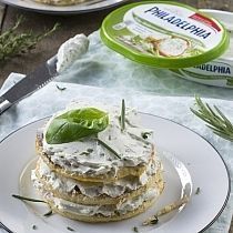 Omelettaartje met philadelphia