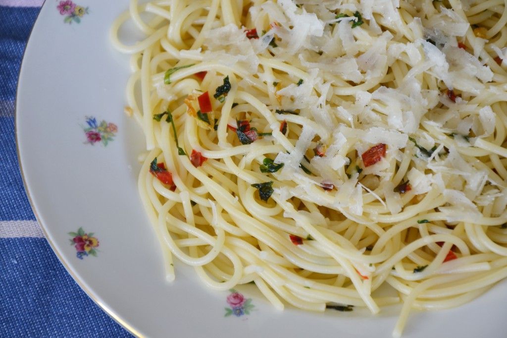 Spaghetti aglio e olio