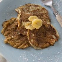 Healthy pancakes, bananen pannenkoekjes