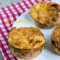 Eimuffins, detoxproof recept, dieet recept