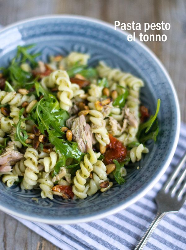 pasta tonijnsalade maken