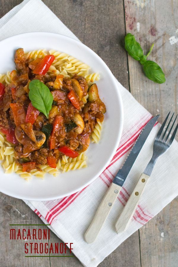 macaroni stroganoff - brenda kookt!
