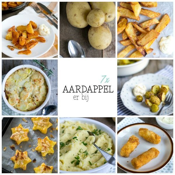 aardappelen als bijgerecht - 7 tips! | brenda kookt!