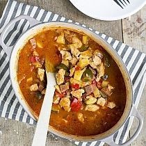 Stoofschotel chorizo met kip