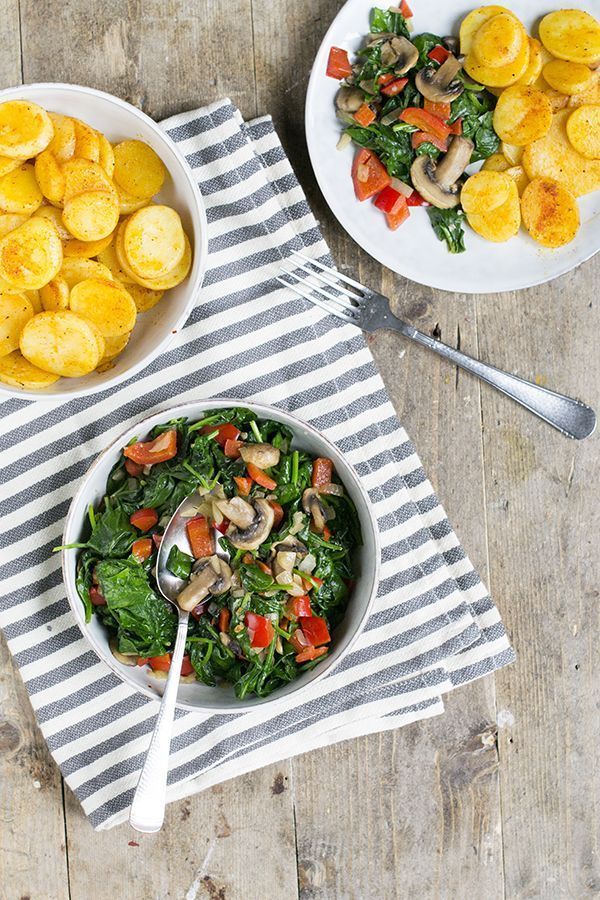 recept spinazie champignons paprika recept spinazie champignons paprika