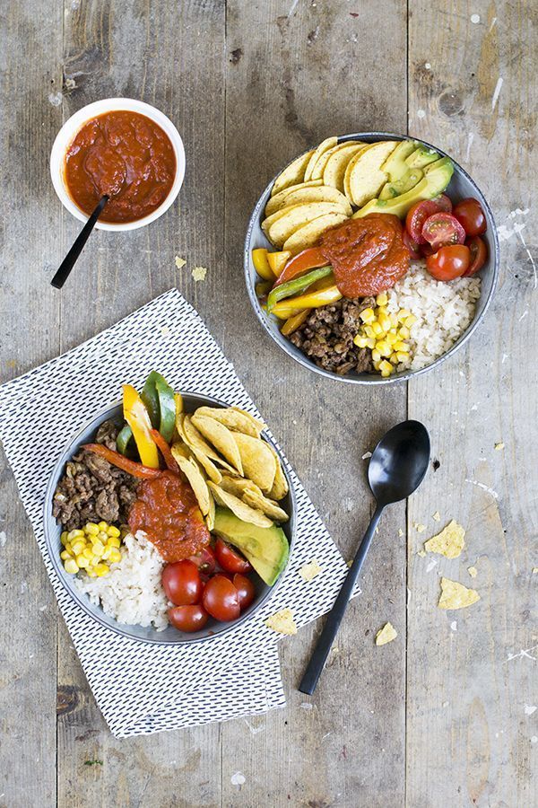 taco bowl | dat lekker niet moeilijk hoeft te zijn bewijst dit recept!
