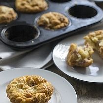 Hartige scones met bacon en kaas recept