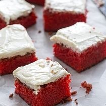 Red velvet brownies recept