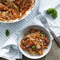 Spaghetti tonijn bolognese recept