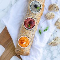 3x groentedip voor op brood