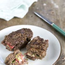 Cordon bleu met salami en mozzarella