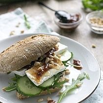 broodje brie met vijgenjam