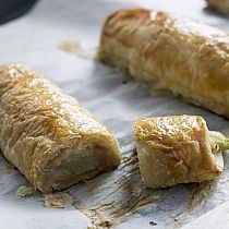 Witlofpakketjes met ham en kaas