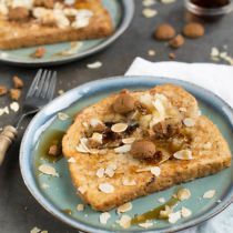 Amandel wentelteefjes met spijs