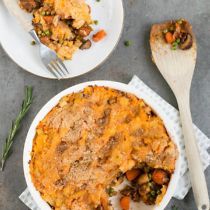 Vegan Shepperd's pie