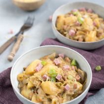 Witlof met ham en kaas slowcooker