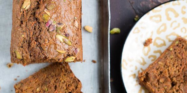 Wortelcake met pistache
