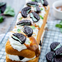 Crisp tart-cake