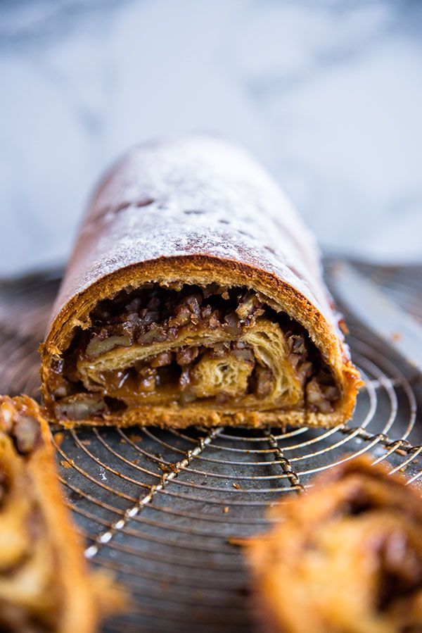 Croissantrol met karamel