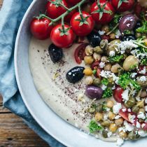 loaded hummus