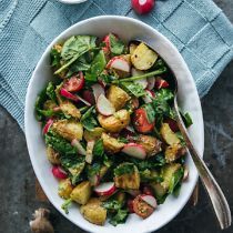 aardappelsalade met pesto
