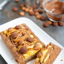 Sinterklaas slof met chocolade en karamel