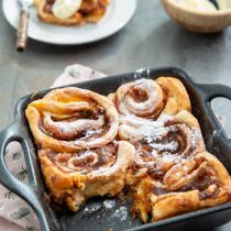 Zoete pompoenbroodjes