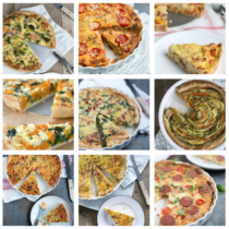 Hartige taart en quiche